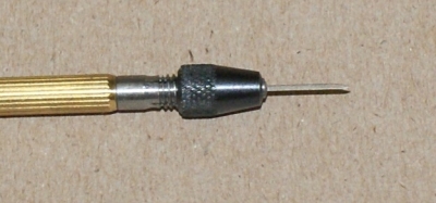 Micro Chisel Blade with Pin vise for microelectronics cleaning and rework