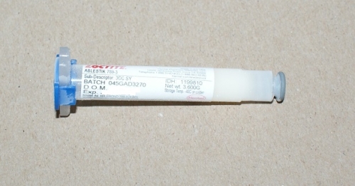 Ablebond Ablestik 789-3 Henkel non-conductive die attach adhesive epoxy paste